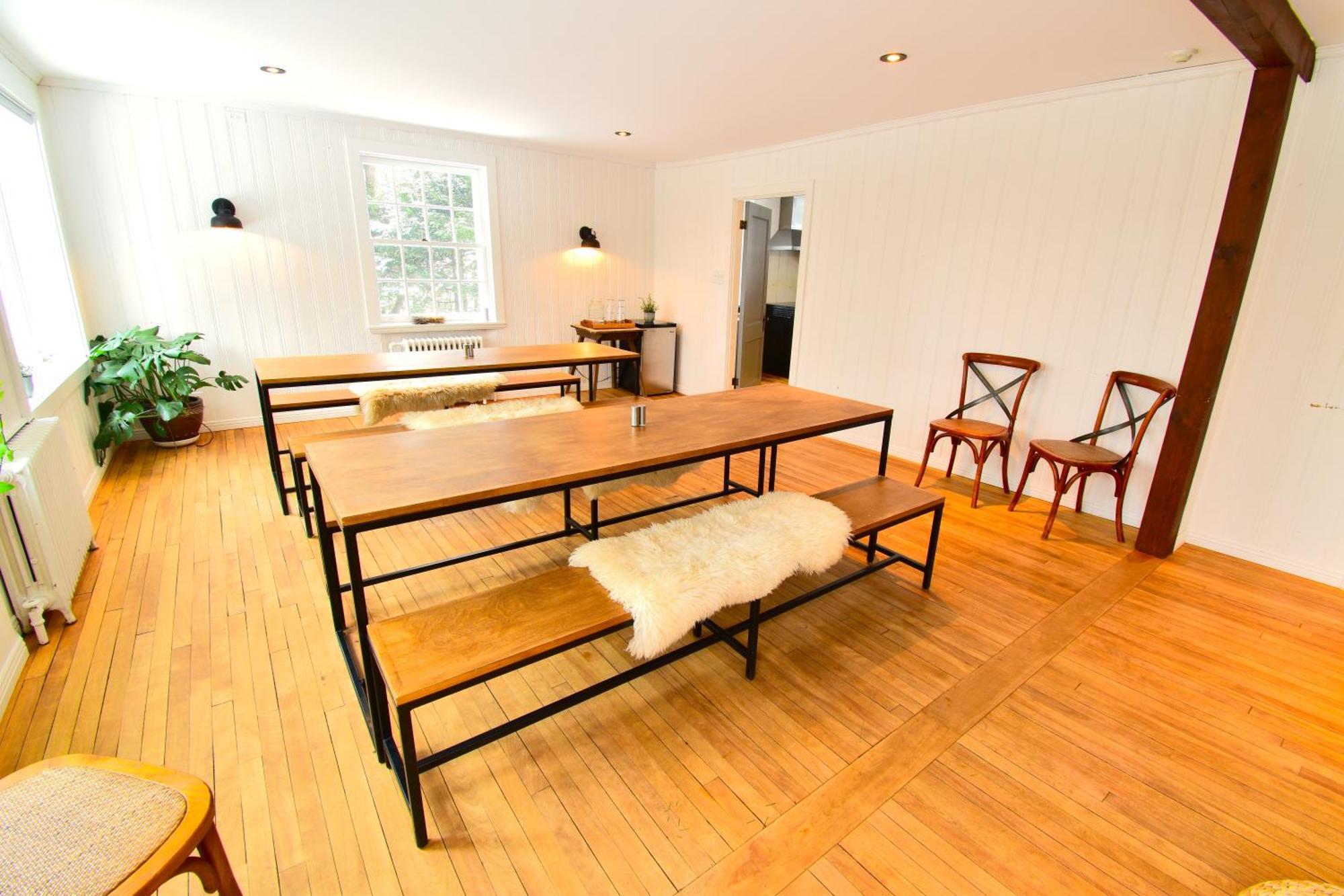 Le Partage Lodge: Destination Plein Air Et Sociale Val-Morin Exterior foto